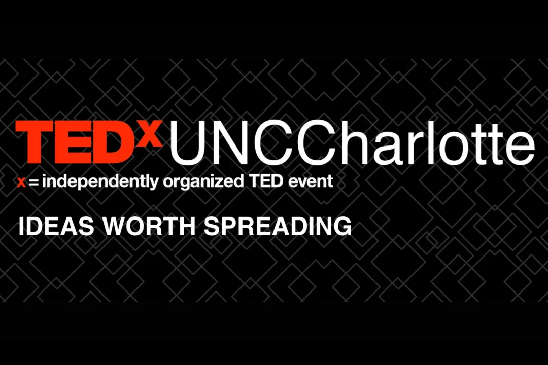 TEDx logo banner that reads Ideas Worth Spreading